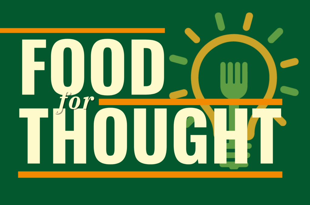 Food For Thought - Newsletter cover