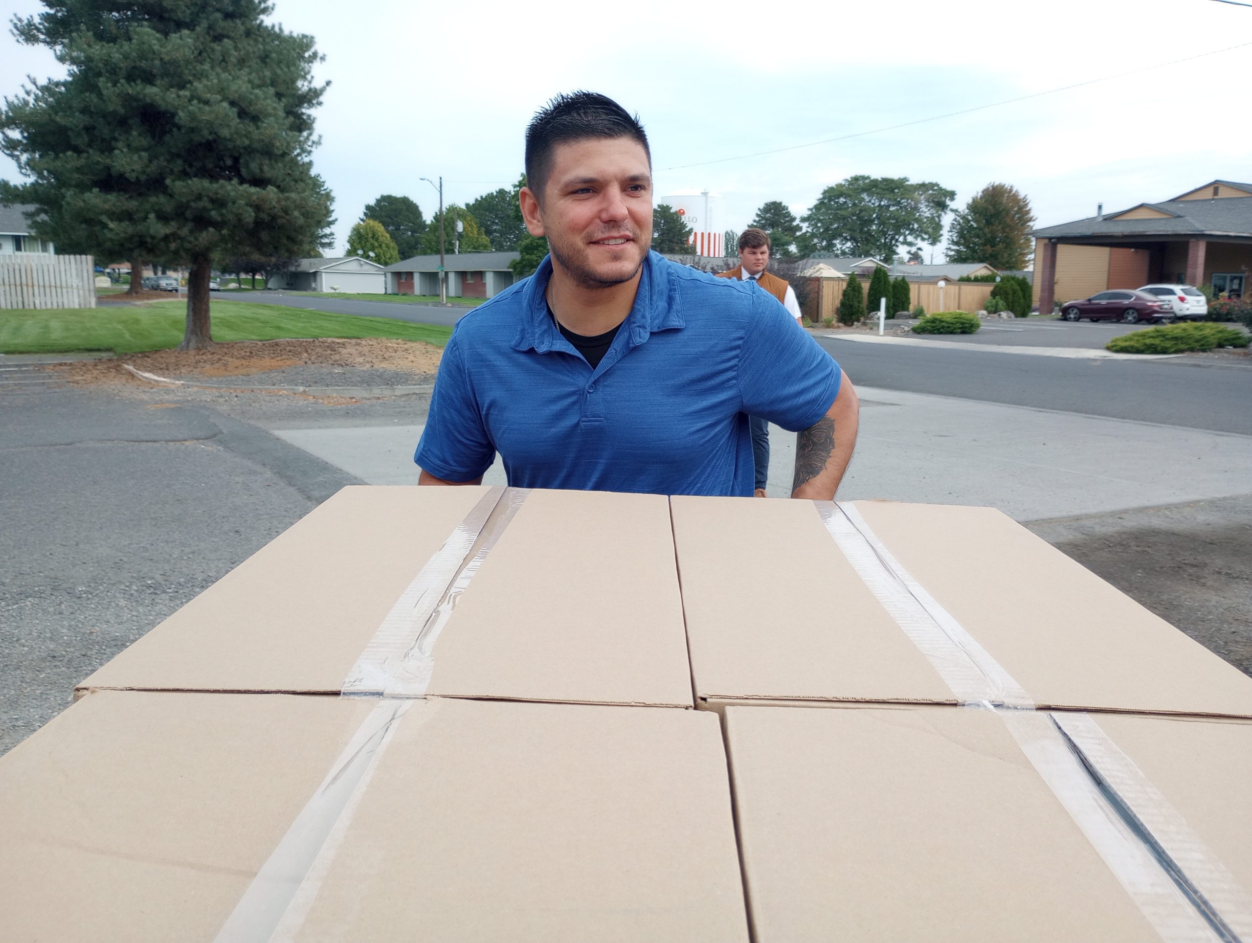 Jose Garza, Othello Food Bank