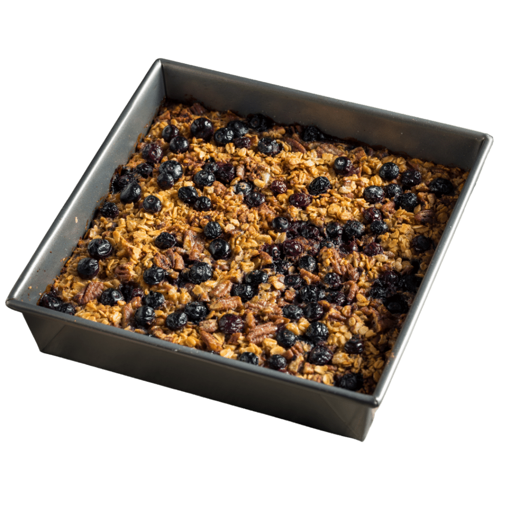 Mixed Berry Banana Baked Oatmeal