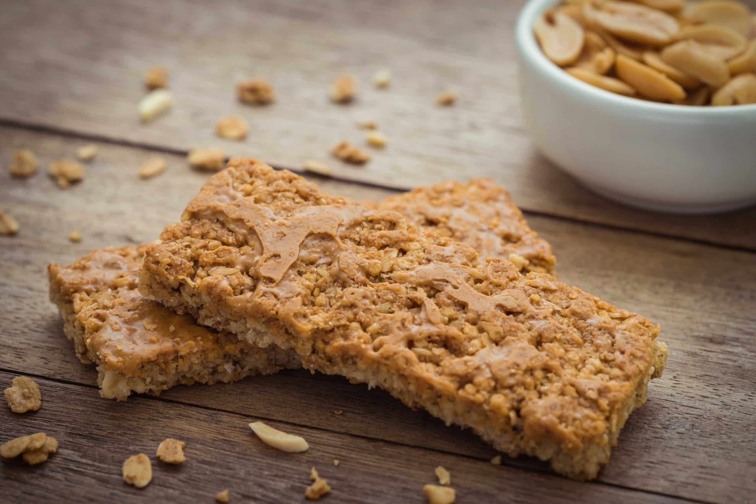 Peanut Butter & Jelly Granola Bars