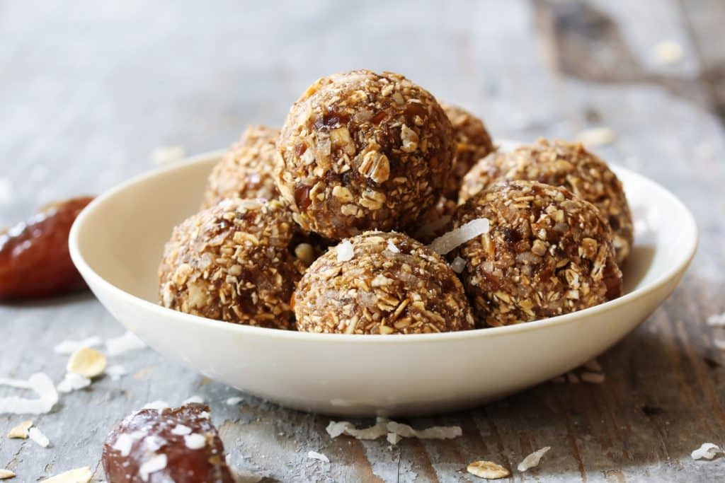 No Bake Granola Bites