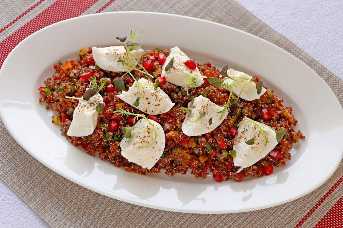 Quinoa Caprese Salad