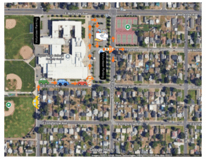 Rogers High School Traffic