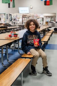 Bite2Go student