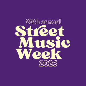 Street Music Week 2026 purple