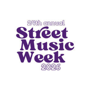 Street Music Week 2026 white