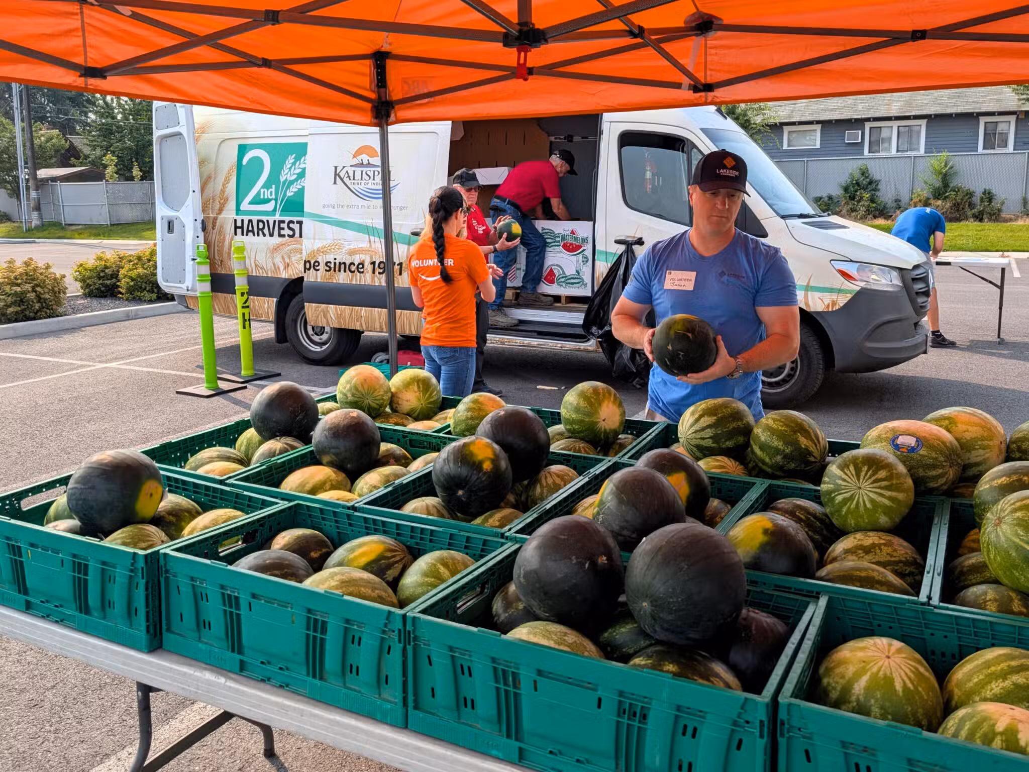 Second Harvest Food Distribution Resumes in Spokane
