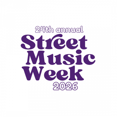 Street Music Week 2026 white